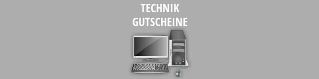 Technik Gutscheine