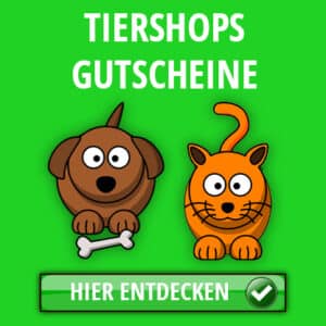 Tiershops Gutscheine