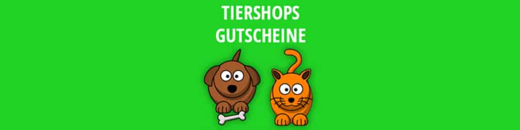 Tiershops Gutscheine