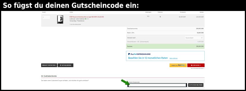 ams-elektro Gutschein einfuegen und sparen schwarz