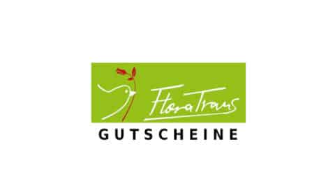 flora-trans Gutschein Logo Seite