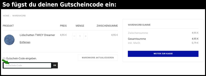 twicy Gutschein einfuegen und sparen schwarz