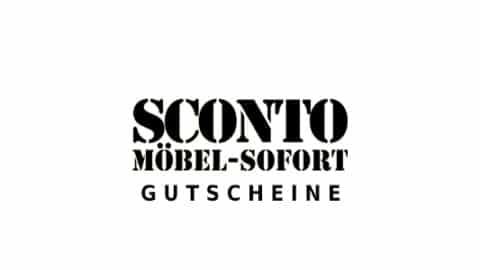 sconto Gutschein Logo Seite