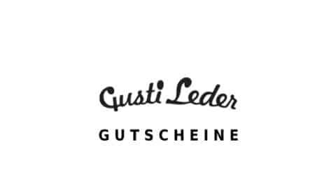 gusti-leder Gutschein Logo Seite