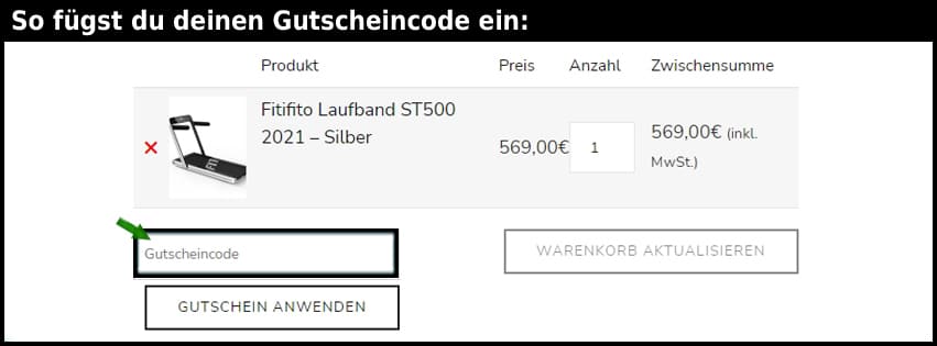 fitifitosport Gutschein einfuegen und sparen schwarz