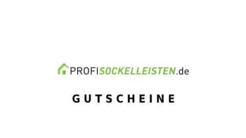 profisockelleisten.de Gutschein Logo Seite