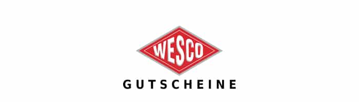wesco Gutschein Logo Oben