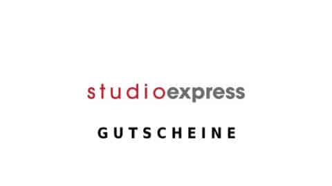 studioexpress Gutschein Logo Seite