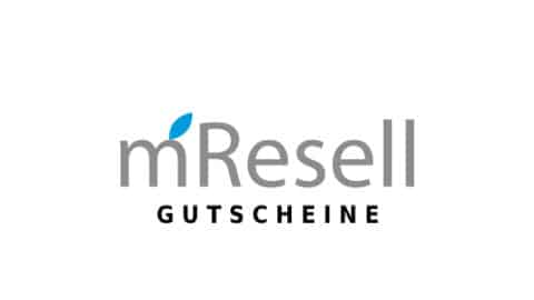 mresell Gutschein Logo Seite