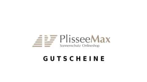 plisseemax Gutschein Logo Seite