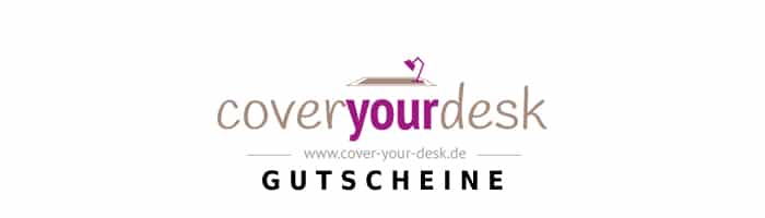 cover-your-desk Gutschein Logo Oben