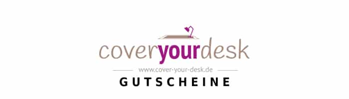 cover-your-desk Gutschein Logo Oben