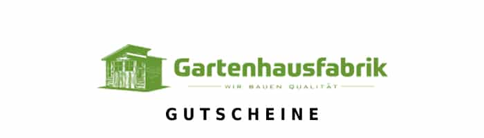 gartenhausfabrik Gutschein Logo Oben