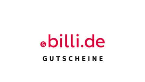 billi.de Gutschein Logo Seite