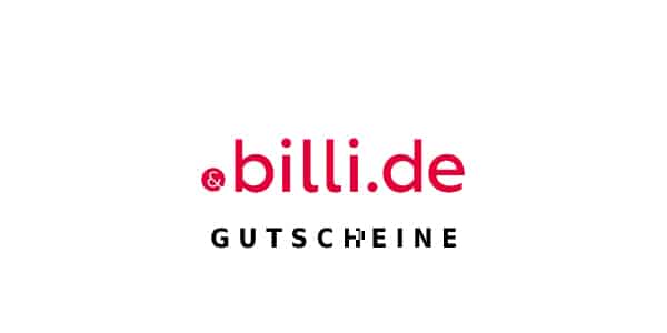 billi.de Gutschein Logo Seite