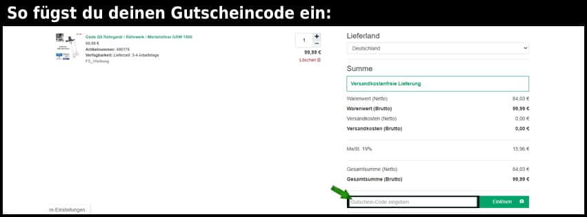 stabilo-fachmarkt Gutschein einfuegen und sparen schwarz