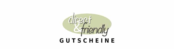 direct-friendly Gutschein Logo Oben