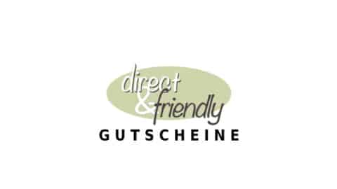 direct-friendly Gutschein Logo Seite
