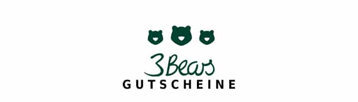 3bears Gutschein Logo Oben