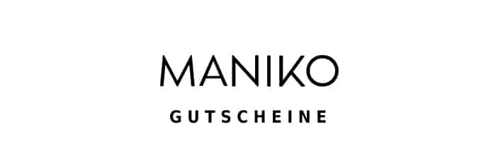 maniko Gutschein Logo Oben