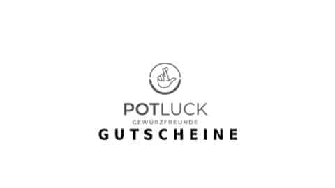 potluck Gutschein Logo Seite