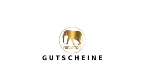 naturfroh Gutschein Logo Seite