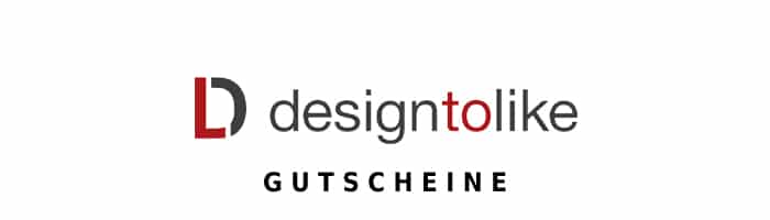 designtolike Gutschein Logo Oben