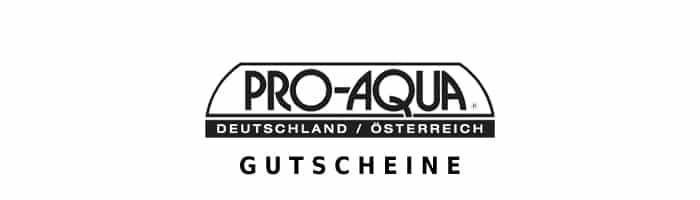 pro-aqua Gutschein Logo Oben