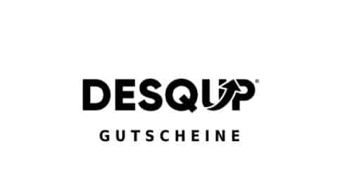 desqup Gutschein Logo Seite