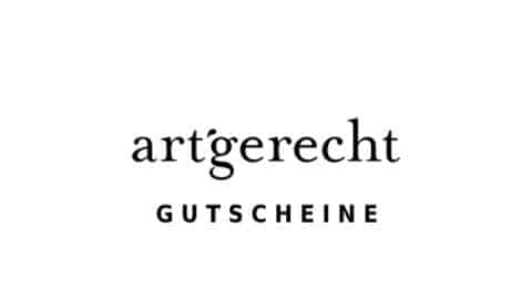 artgerecht Gutschein Logo Seite