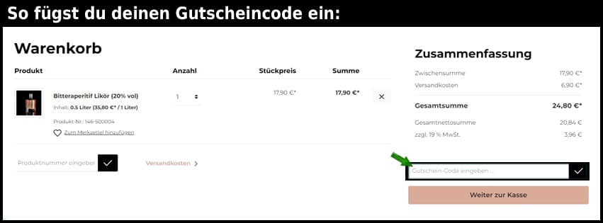 manufakt.ruhr Gutschein einfuegen und sparen schwarz