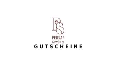 persaf Gutschein Logo Seite