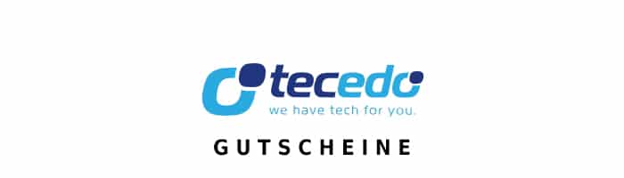 tecedo Gutschein Logo Oben