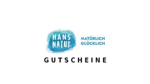 hans-natur Gutschein Logo Seite