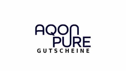 aqon-pure Gutschein Logo Seite