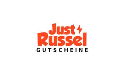 justrussel Gutschein Logo Seite