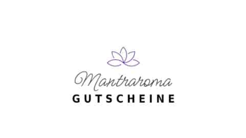 mantraroma Gutschein Logo Seite
