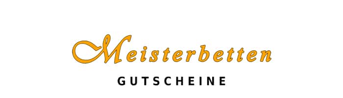 meisterbetten Gutschein Logo Oben