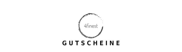 4finest Gutschein Logo Oben
