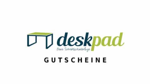 deskpad Gutschein Logo Seite