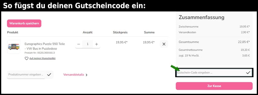 natuerlich-familie Gutschein einfuegen und sparen schwarz