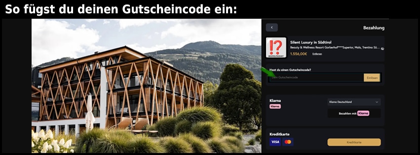 midnightdeal Gutschein einfuegen und sparen schwarz