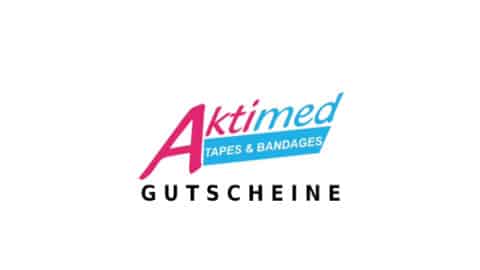 aktimed-tape Gutschein Logo Seite