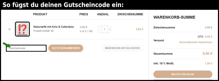 skineco Gutschein einfuegen und sparen schwarz