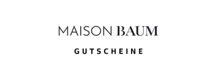maisonbaum Gutschein Logo Oben