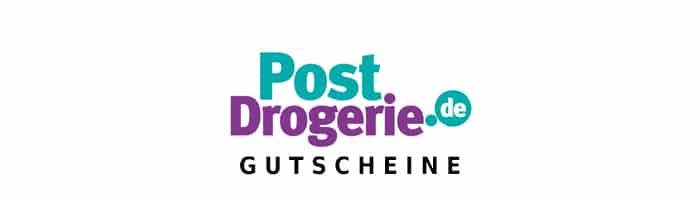 postdrogerie Gutschein Logo Oben