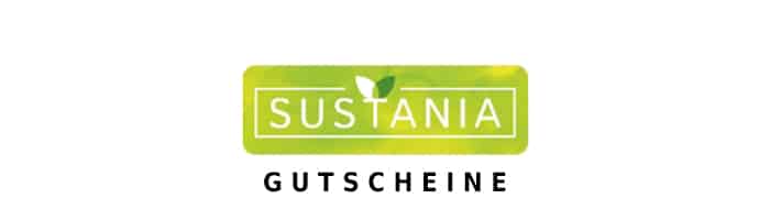 sustania Gutschein Logo Oben