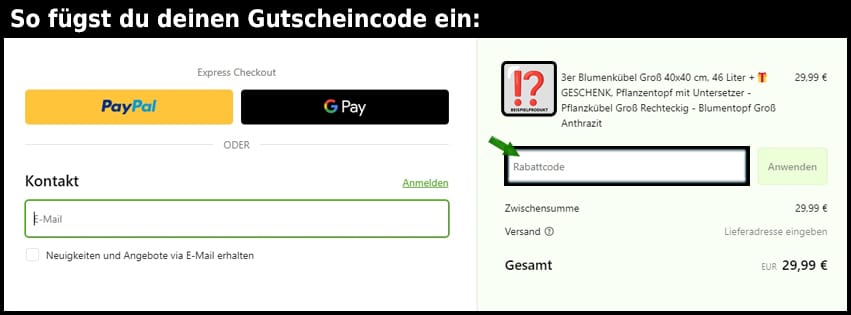 sustania Gutschein einfuegen und sparen schwarz