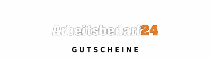 arbeitsbedarf24 Gutschein Logo Oben