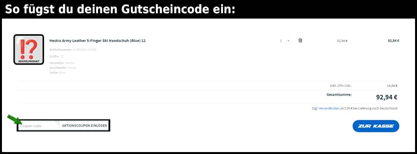 bpmproshop Gutschein einfuegen und sparen schwarz